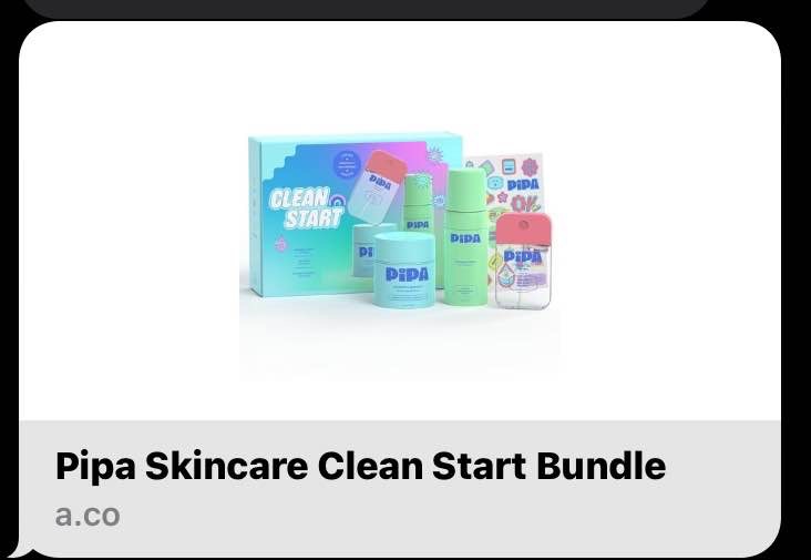Pipa Skincare Clean Start Bundle
