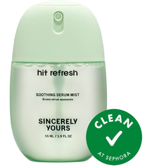 Sincerely Yours  Hit Refresh Soothing and Hydrating Serum Mist with Cucumber Extract