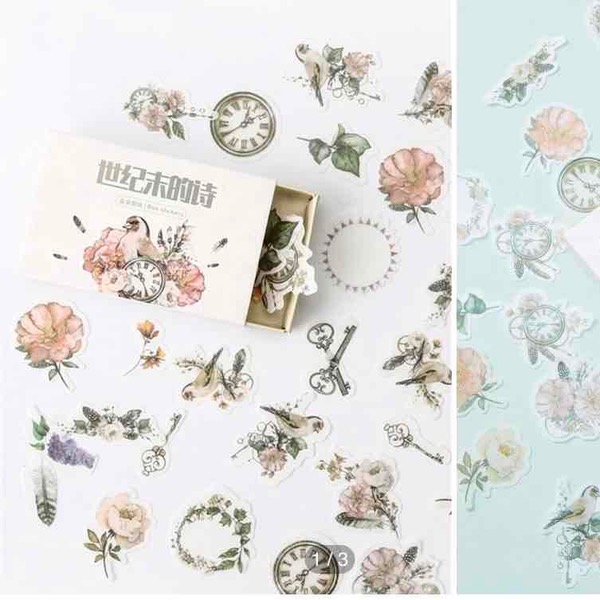 vantage flower stickers