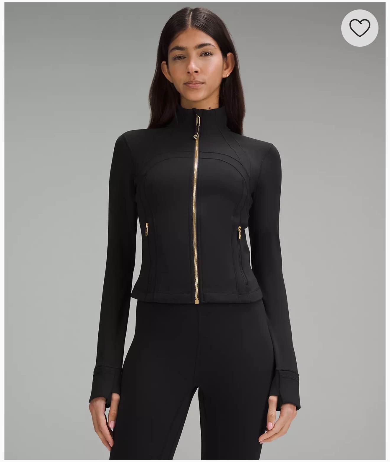 lulu lemon tight fit jacket