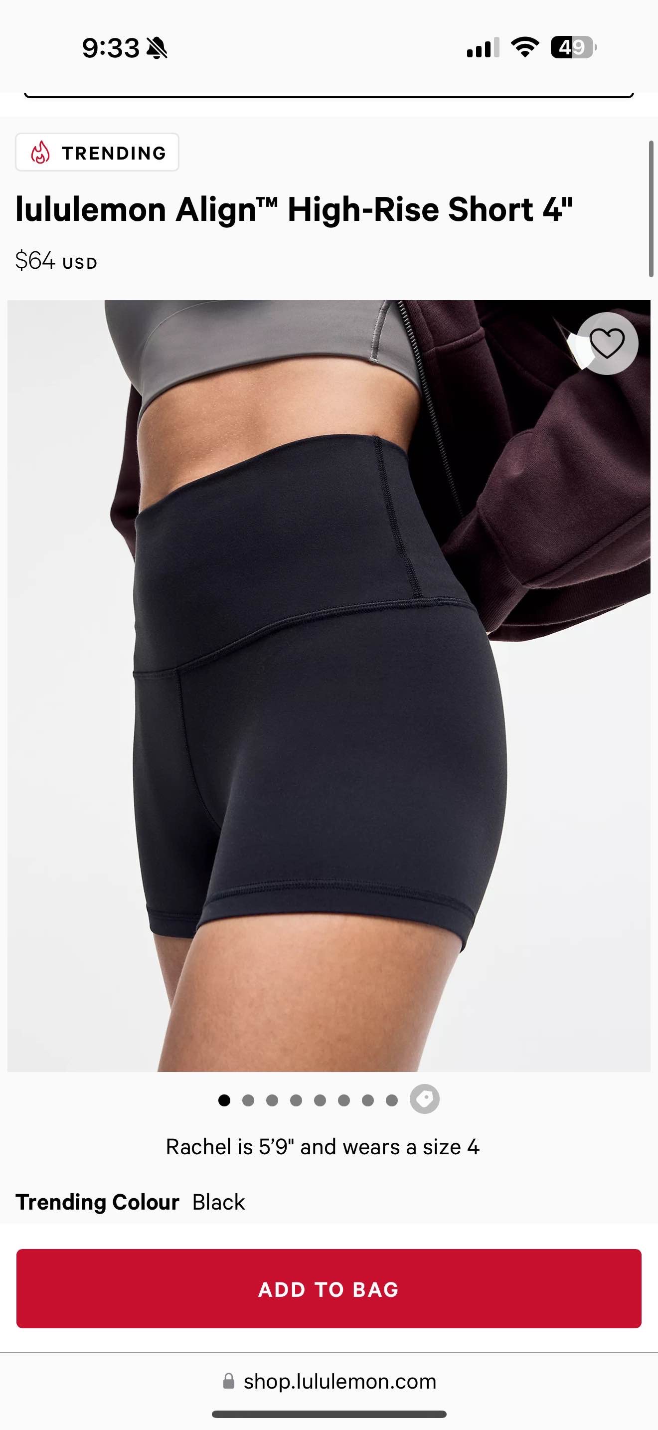 lulu lemon tight shorts