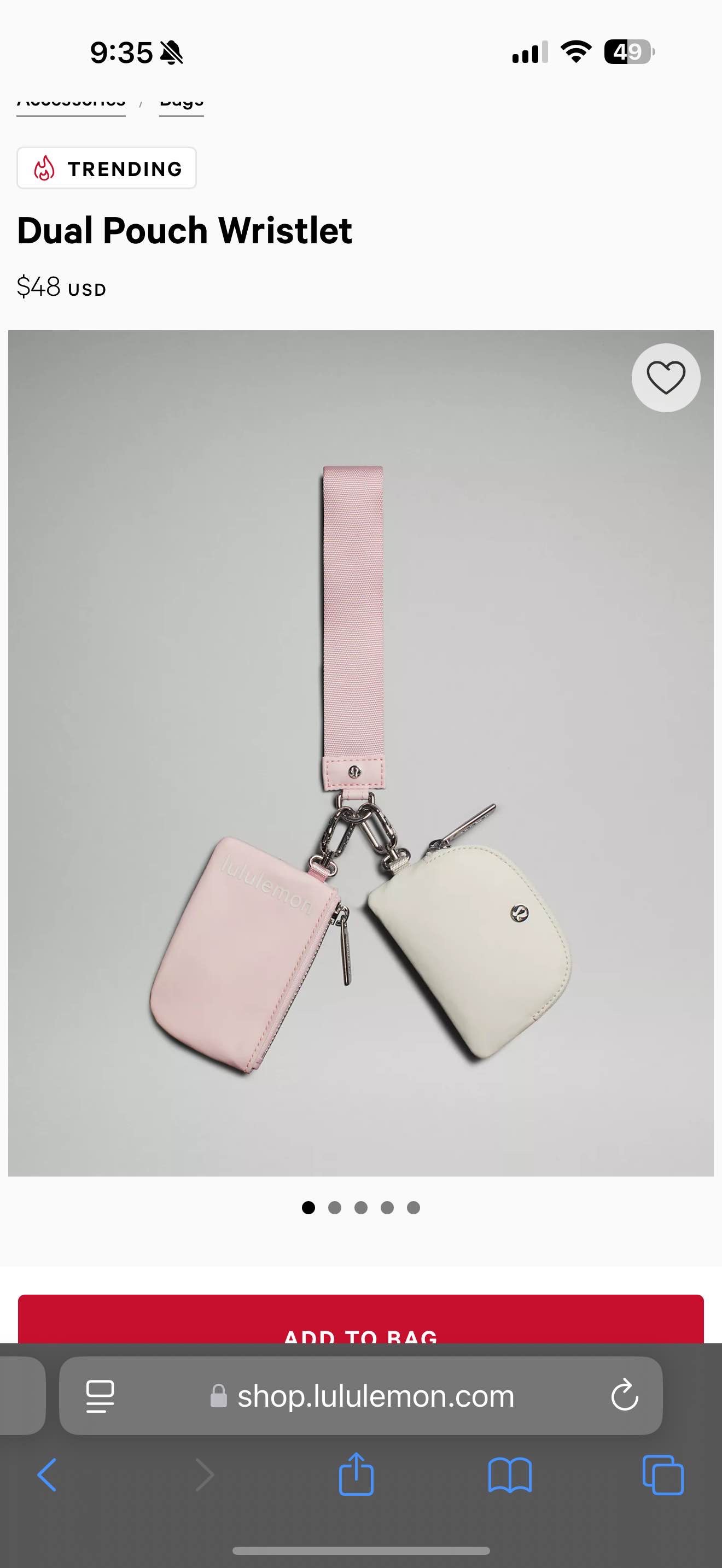 lulu lemon key chain thing