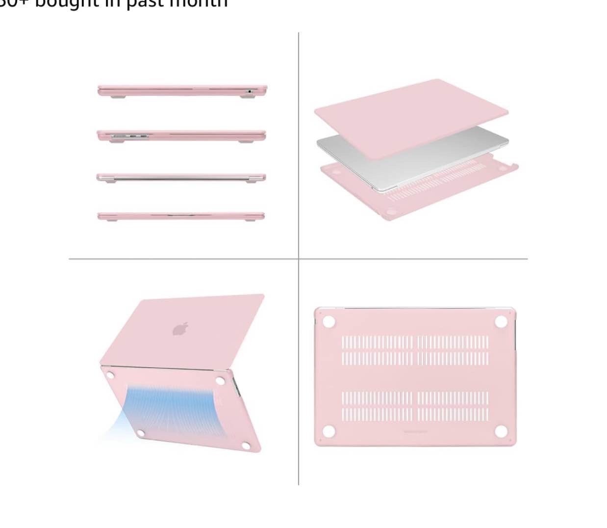 Mac book pink cover