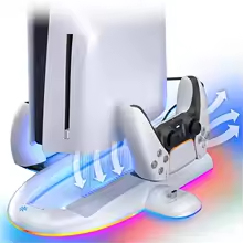 PS5 stand cooler /charger RGB