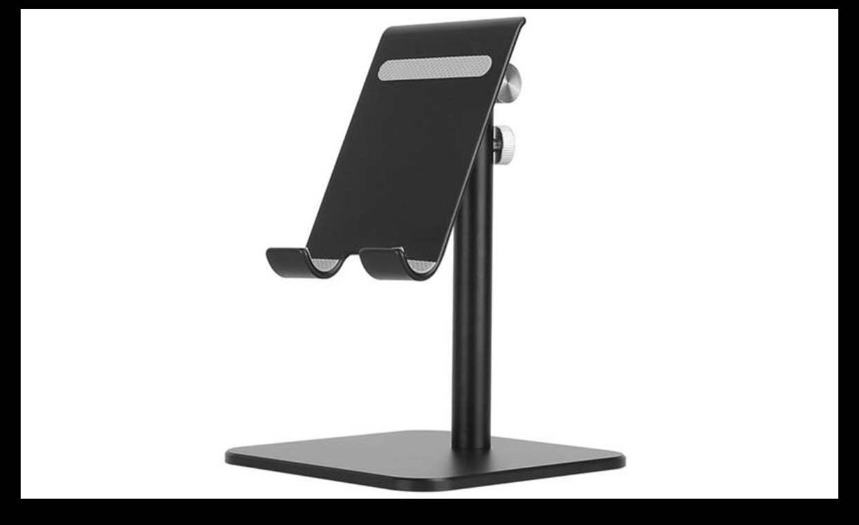 iMounTEK Telescopic Tablet Stand Multi-Angle & Height Adjustable Phone Stand