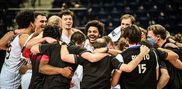 internationaal/ Europees basket kijken Belgian lions