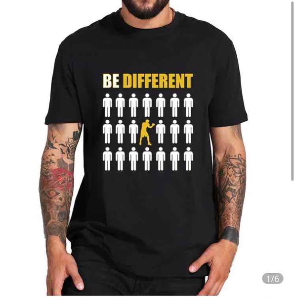 Boxing Motivational Be Different T-Shirt