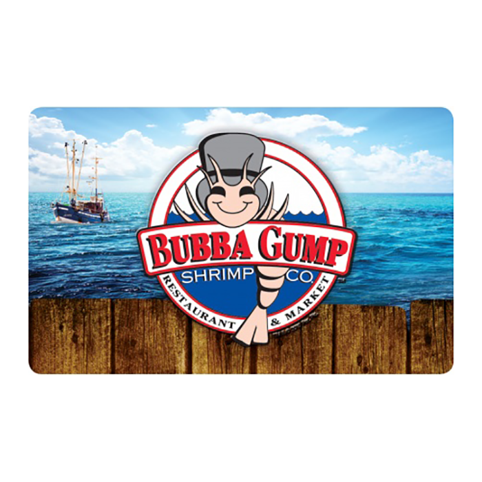 Bubba Gump Gift Card