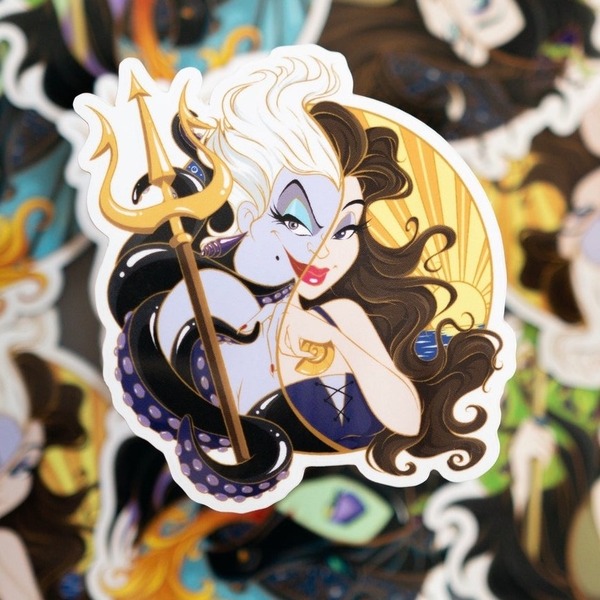 Etsy: Villain Gemini Stickers