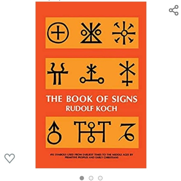Книга символов читать. Кох книга символов. Книга знаков Рудольфа Коха.