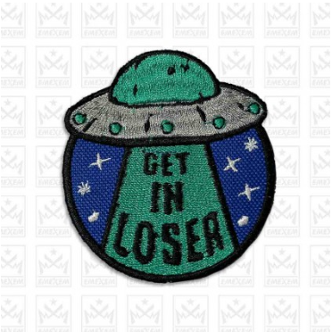 Parche Nave Espacial Get in Loser! - Emexem