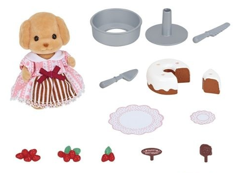 Sylvanian Families Decoración De Pasteles Coleccionable Febo