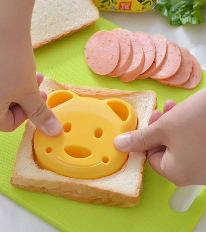 Molde cortante para sándwich osito