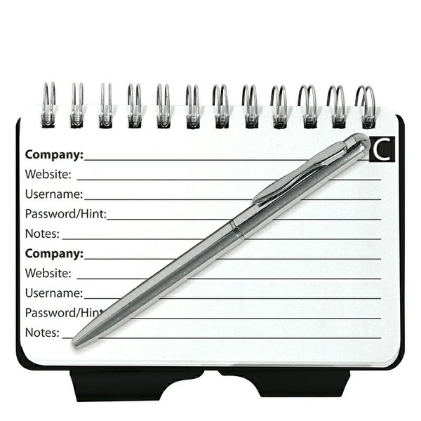 Password Book - Mulberry
