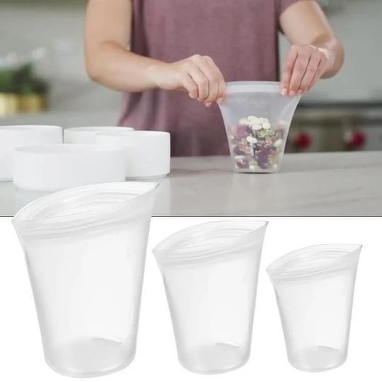 3 Pcs Zip Containers Stand