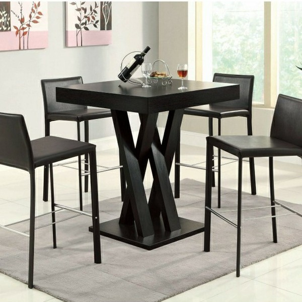100520 Crisscross Bar Table