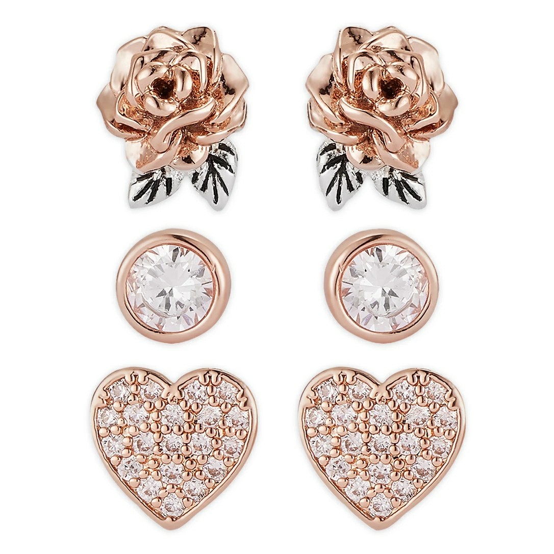 Beauty and the Beast Earring Set