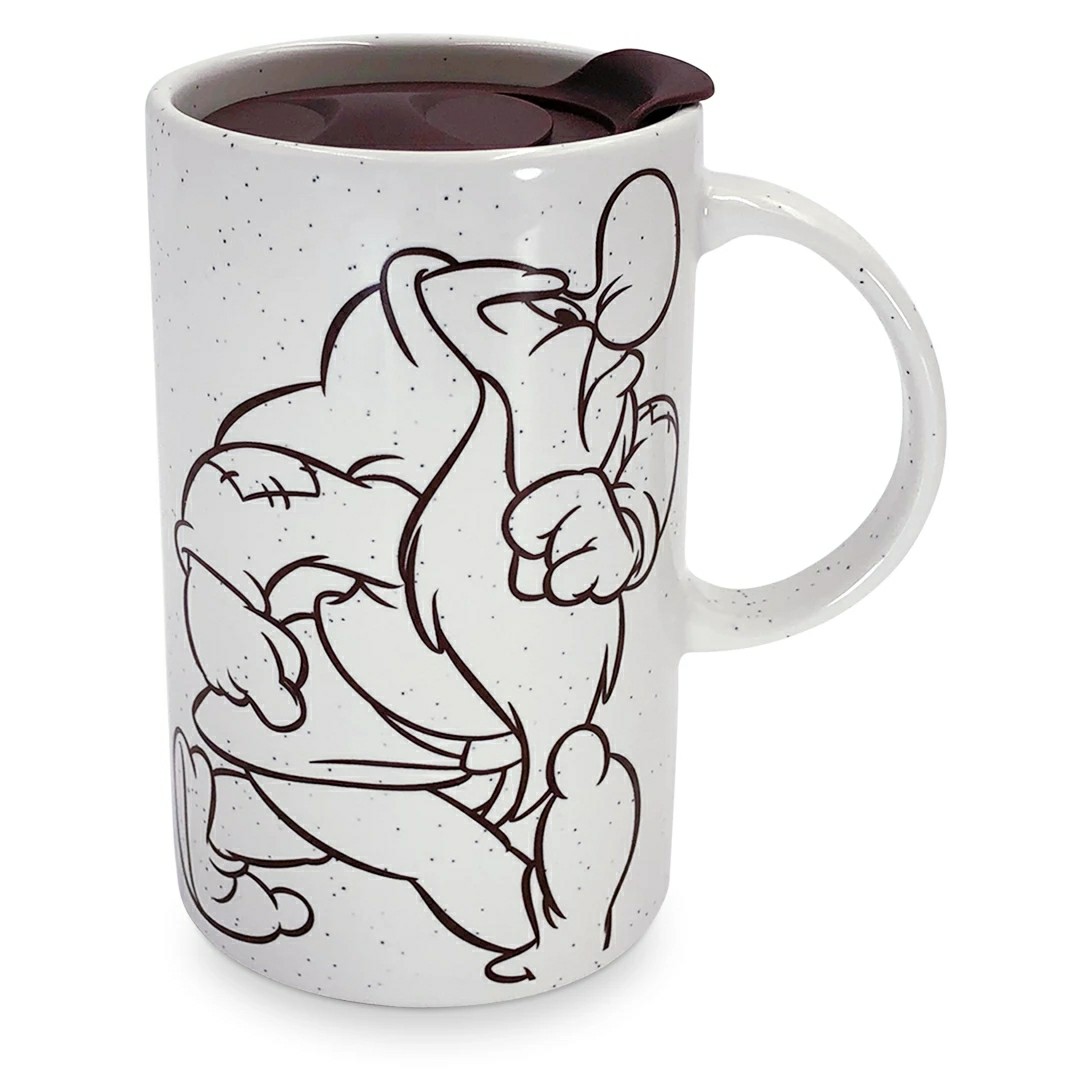 Grumpy Ceramic Sipper Mug