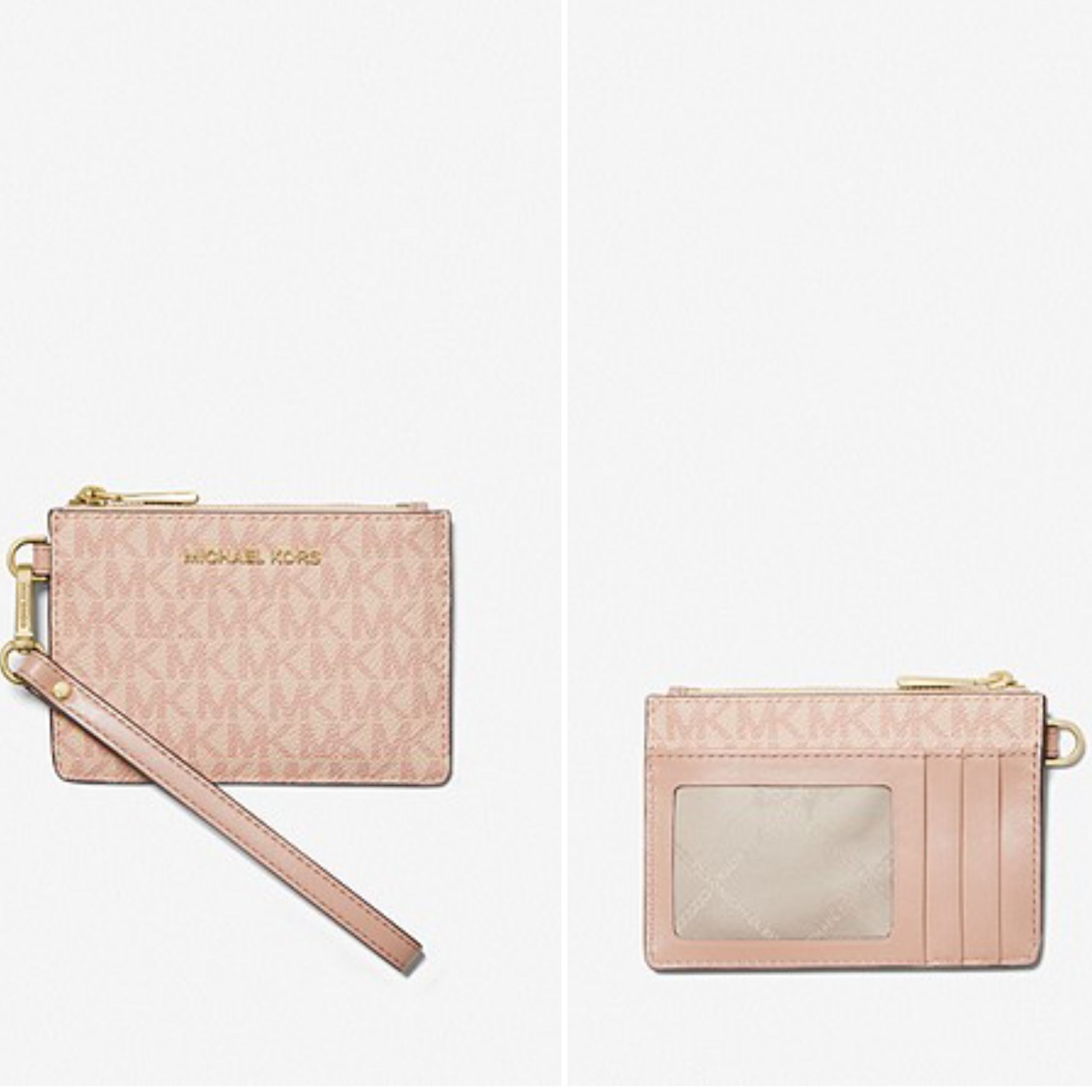 Small Logo Coin Wristlet