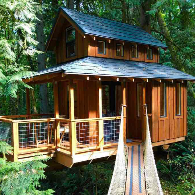 3 day getaway to this PDX Treehouse.