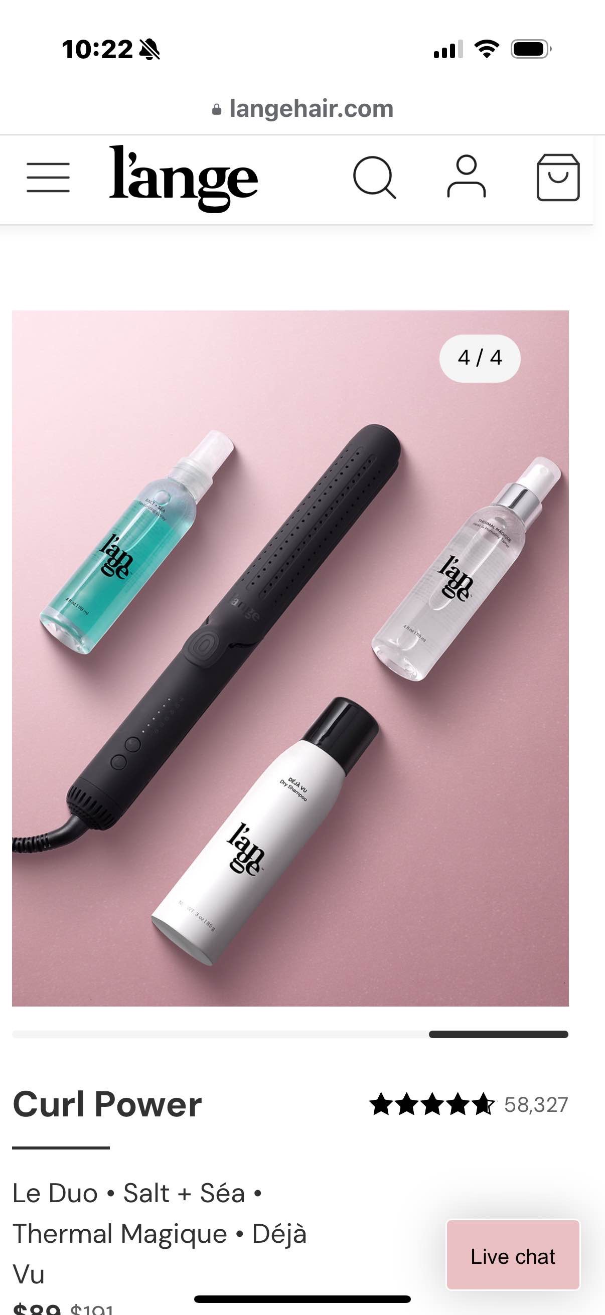 Curl Power: Le Duo • Salt + Séa • Thermal Magique • Déjà Vu