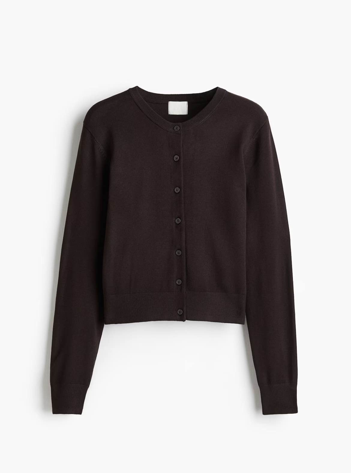 Cardigan tricotat fin