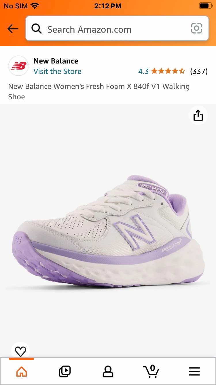 New Balance Women's Fresh Foam X 840f V1 Walking Shoe