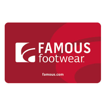 Famous Footwear Gift Card