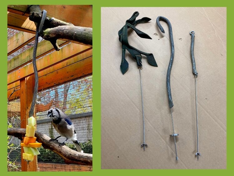 Kritter Kabob (Hook) — Zoo Enrichment Lab