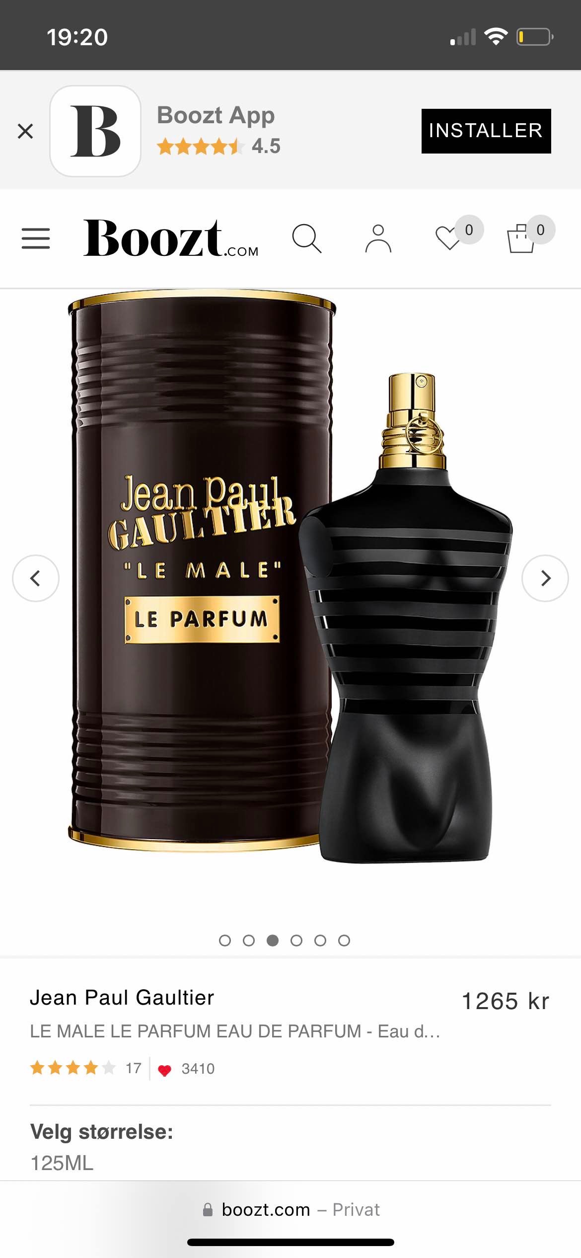 Jean Paul Gaultier LE MALE LE PARFUM EAU DE PARFUM - Eau de parfum