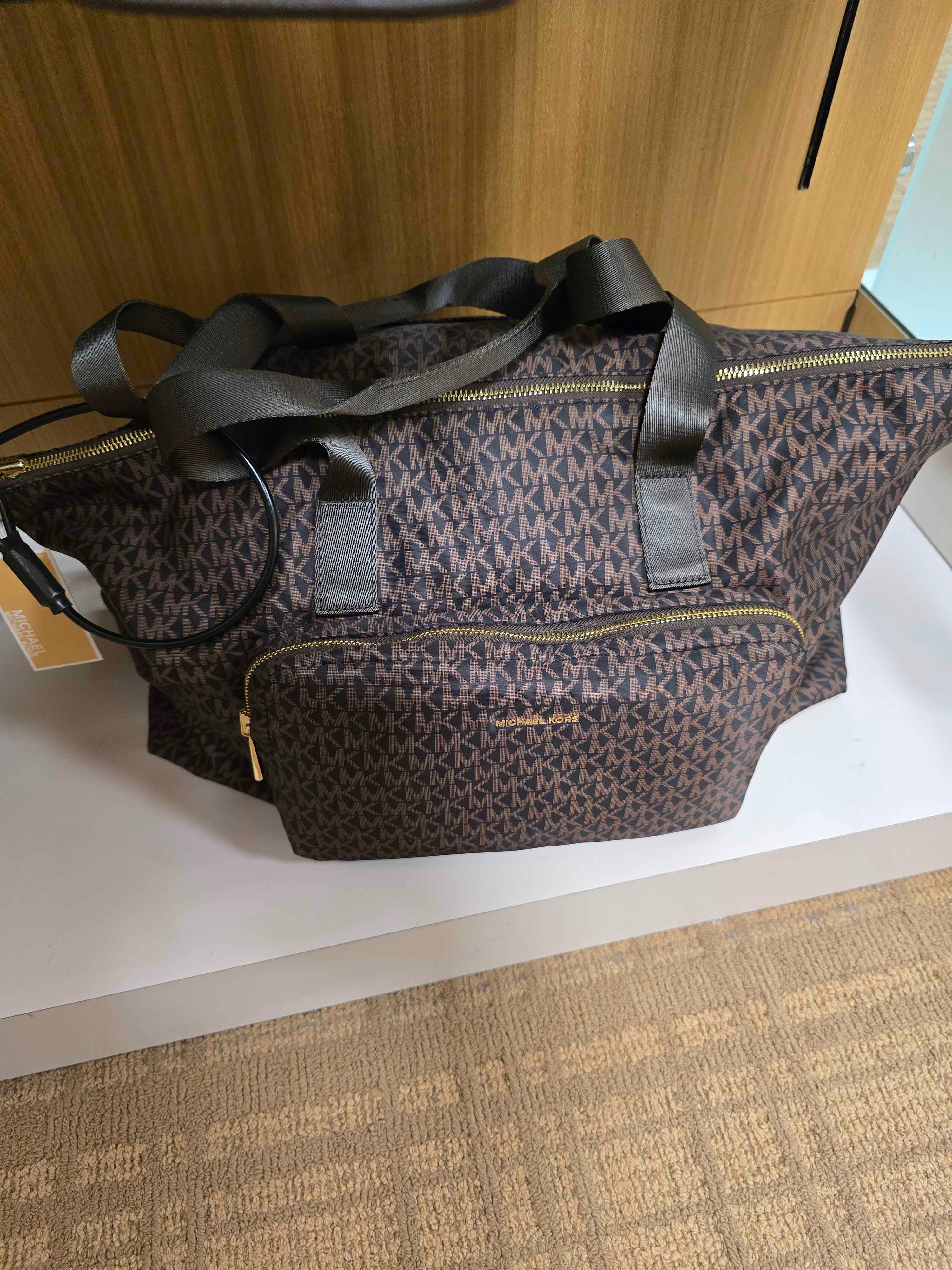 Tanner Large Logo Reversible Packable Tote Bag