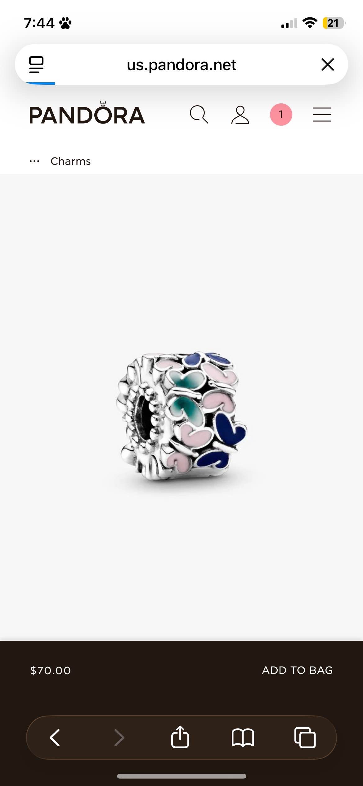 Pandora spacer