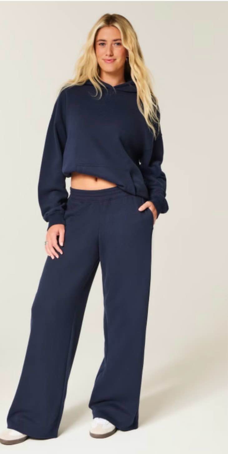 navy sweatpants
