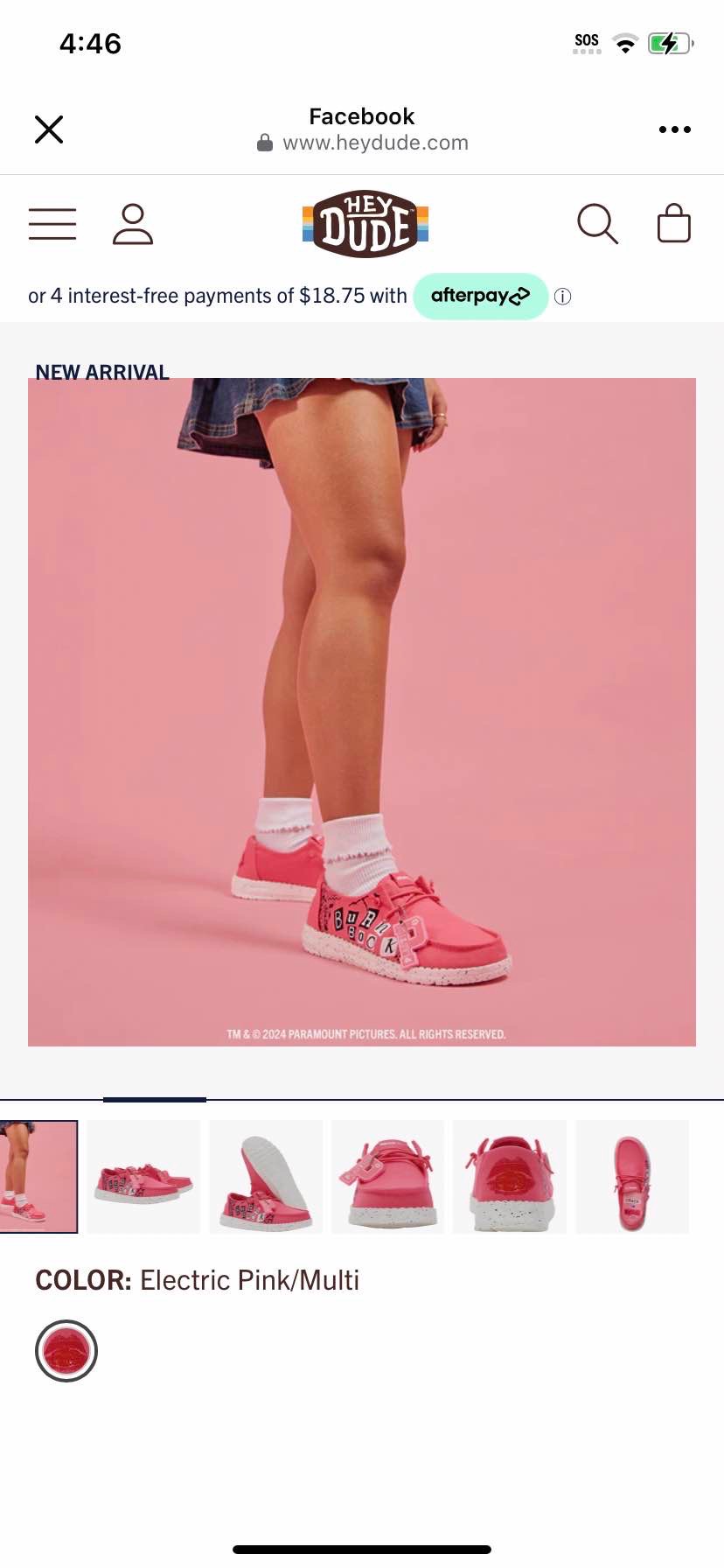 Wendy Mean Girls - Electric Pink/Multi
