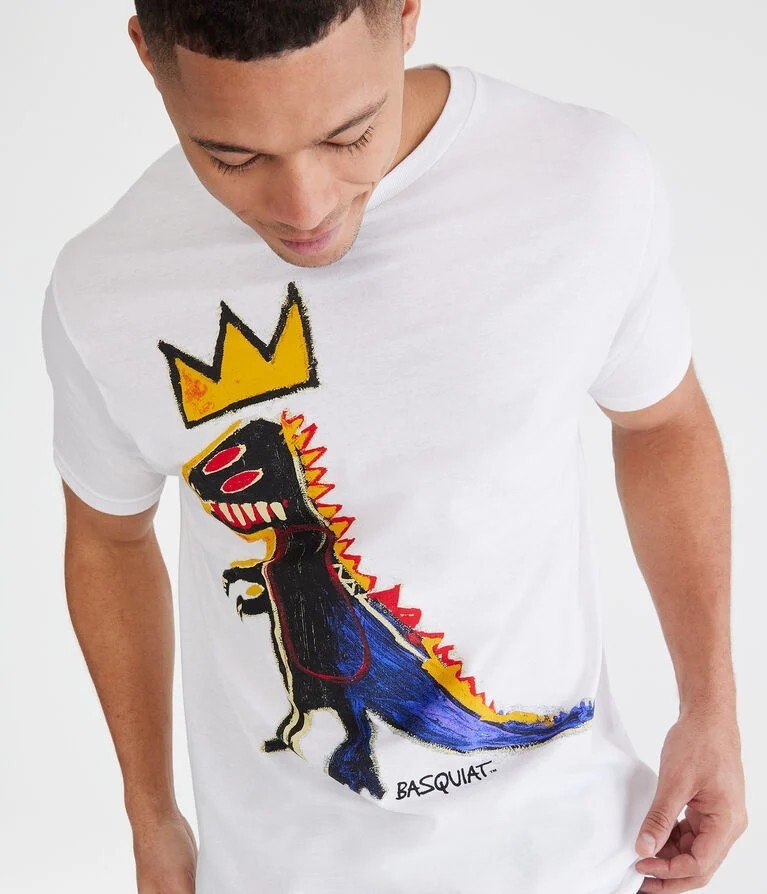 Basquiat Dinosaur Graphic Tee