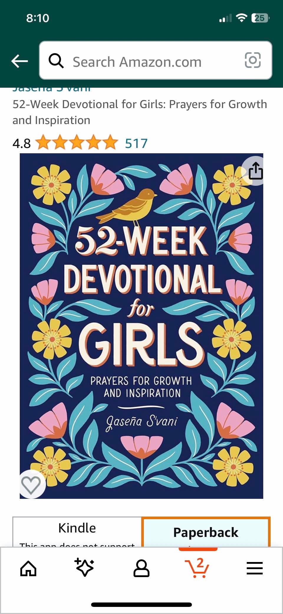 52-Week Devotional for Girls: Prayers for Growth and Inspiration