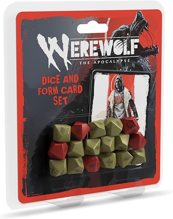 Werewolf: The Apocalypse Juego de rol - Dados y Forma