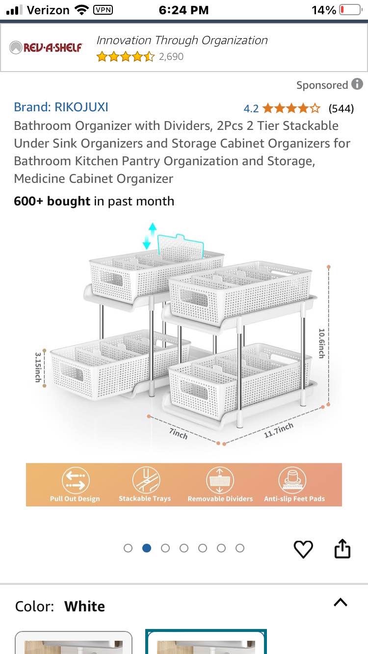 storage for bathroom