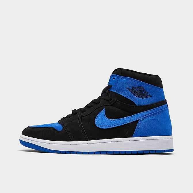 dark blue with black Jordans