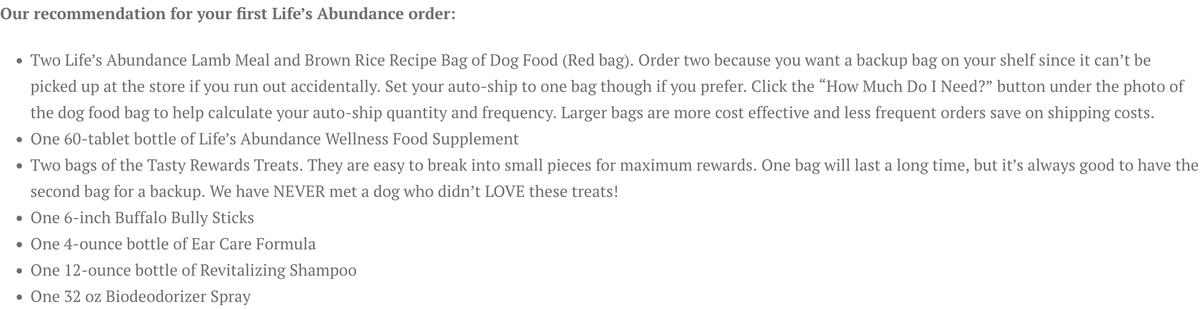 Premium dog food formulas, nutrition systems & healthy start packs.