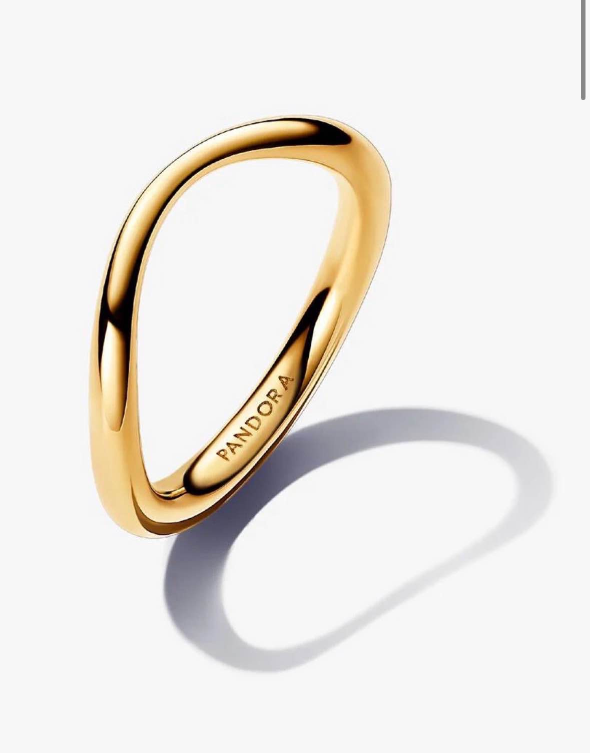 Organically Shaped Band Ring