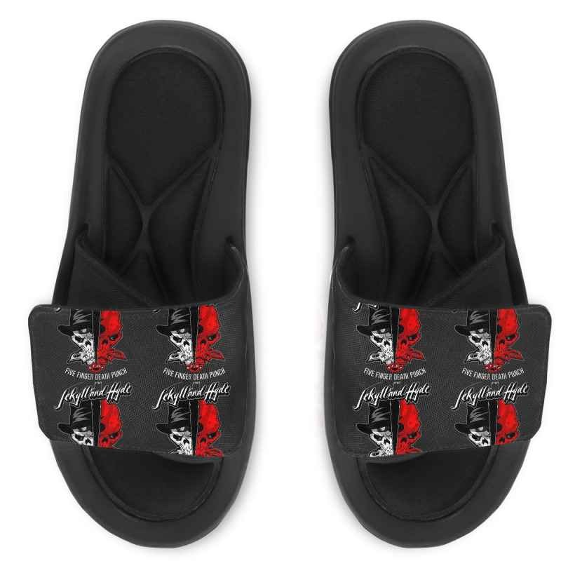 Five Finger #death #punch Slide Sandal. By Artistshot