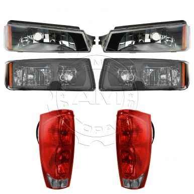 Chevrolet Avalanche 1500 2500 6 Piece Lighting Kit - AM-2357605372 at AM Autoparts
