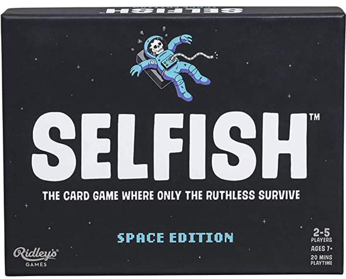 Ridley's | Selfish | Space Edition | Strategy Card Game | Great Family Fun