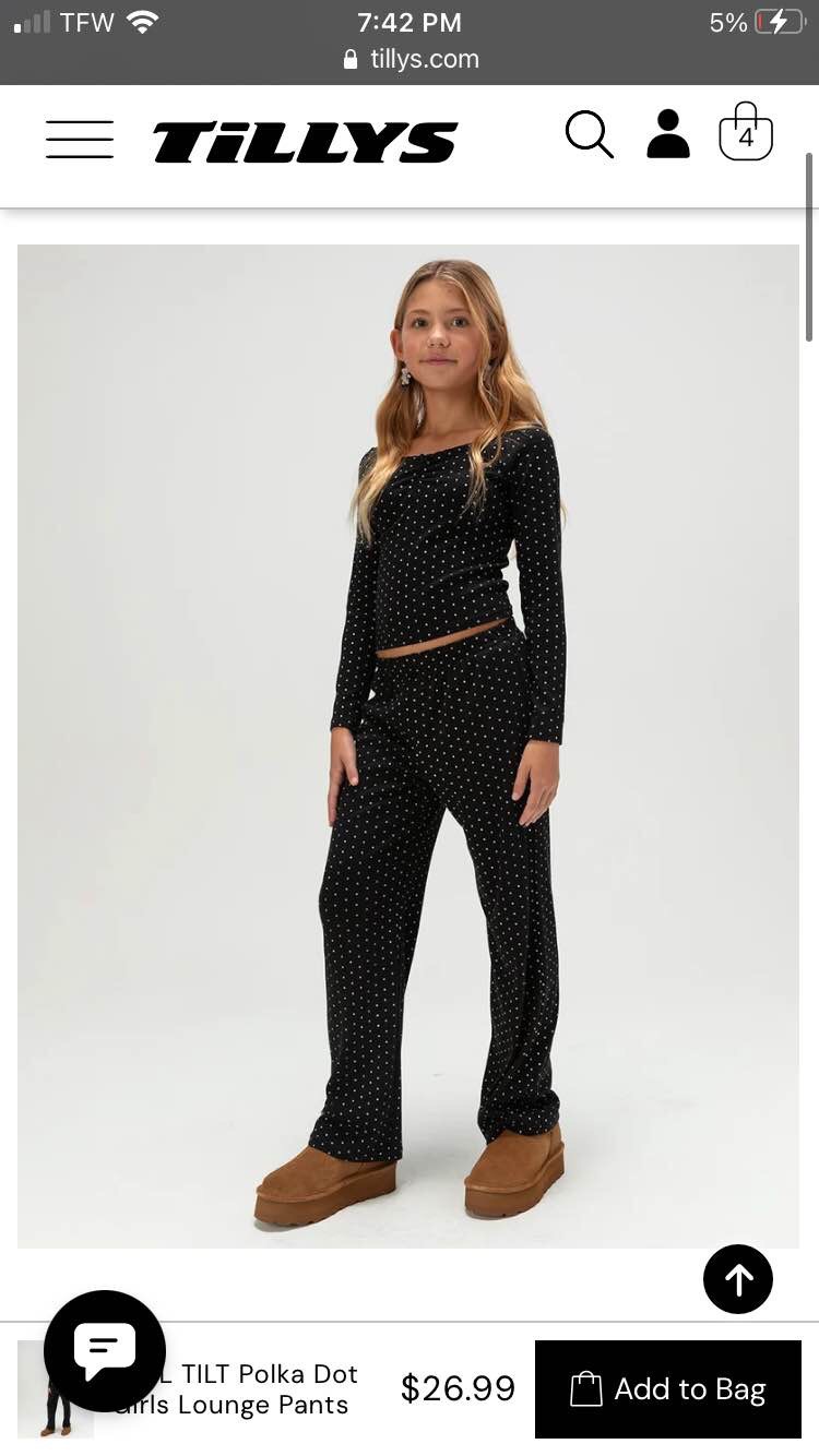 polkadot pants Plus the shirt it comes separately