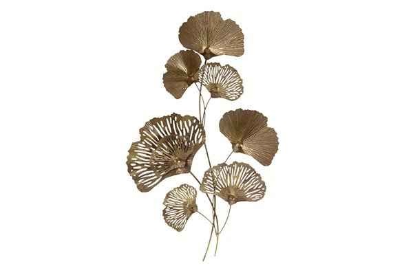 Wall Art Metal Leaves