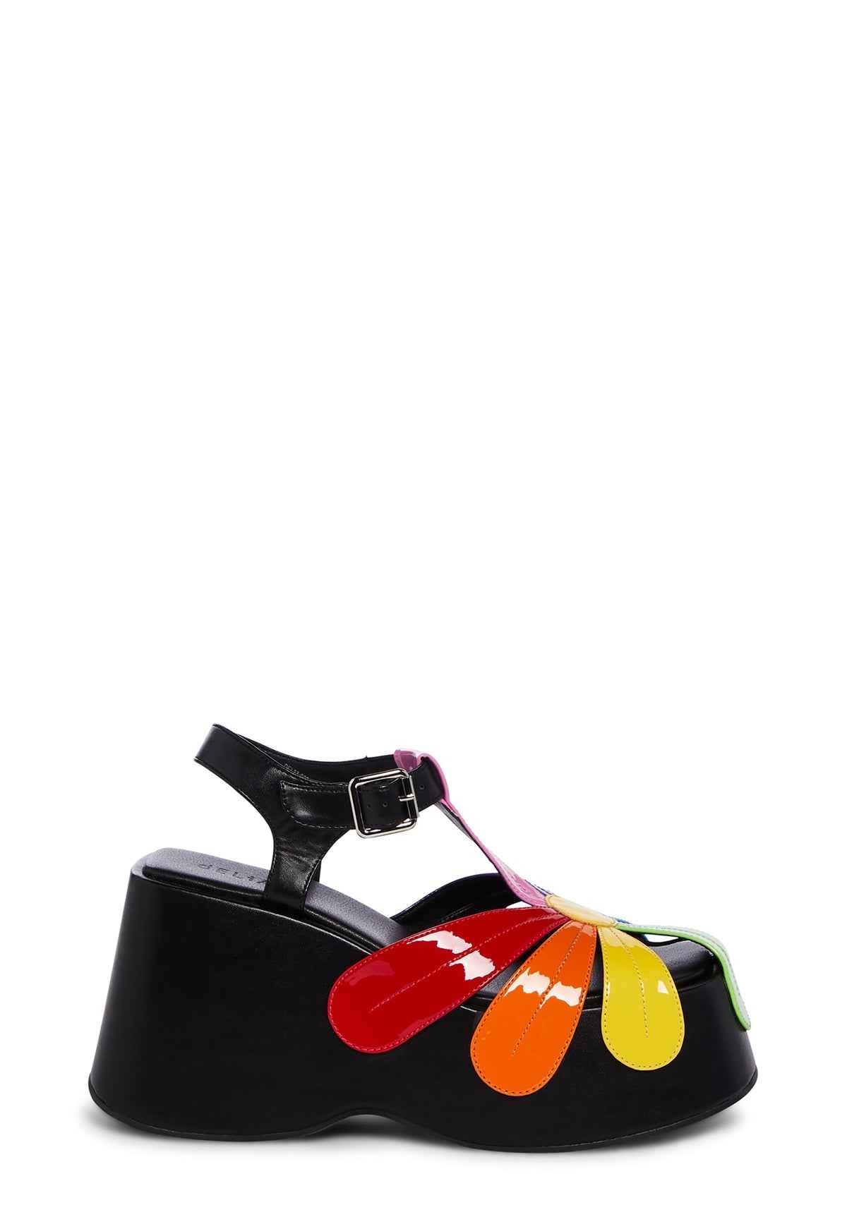 dELiA*s by Dolls Kill Daisy Platform Sandals - Multi