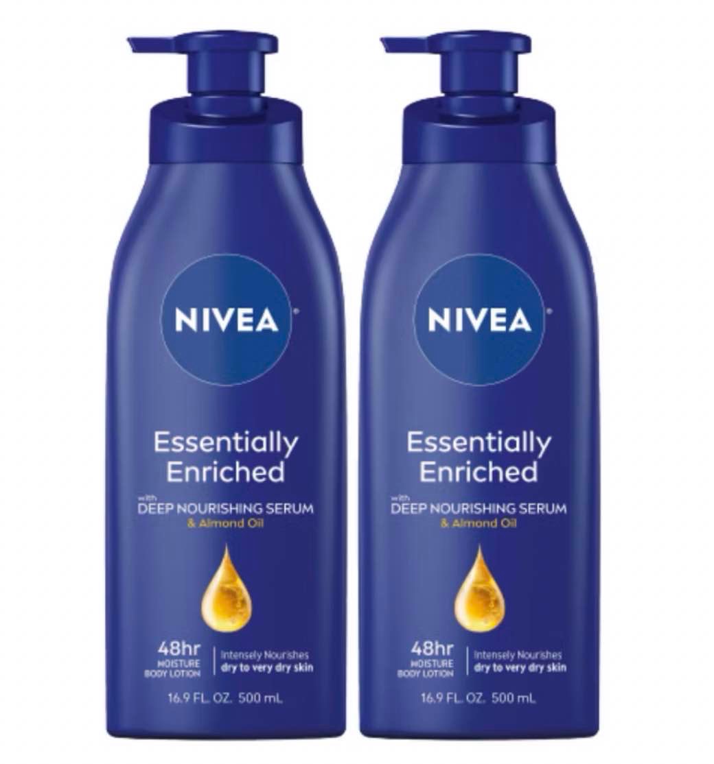 Nivea Essentially Enriched Hand and Body Lotion - 16.9 fl oz