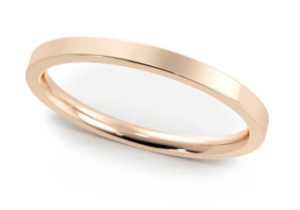 Women's Low Profile Flat Band