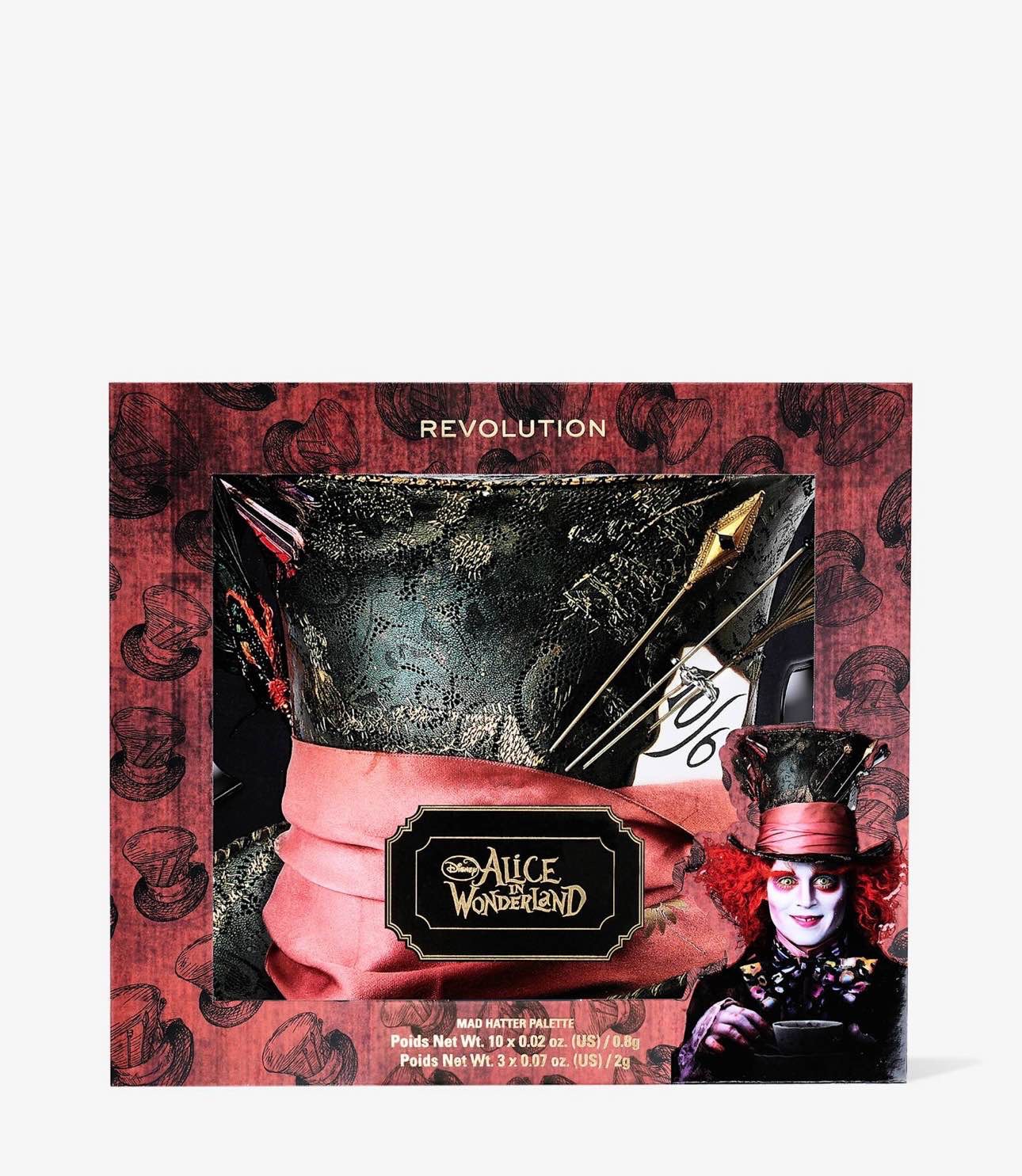 ALICE IN WONDERLAND X REVOLUTION MAD HATTER PALETTE
